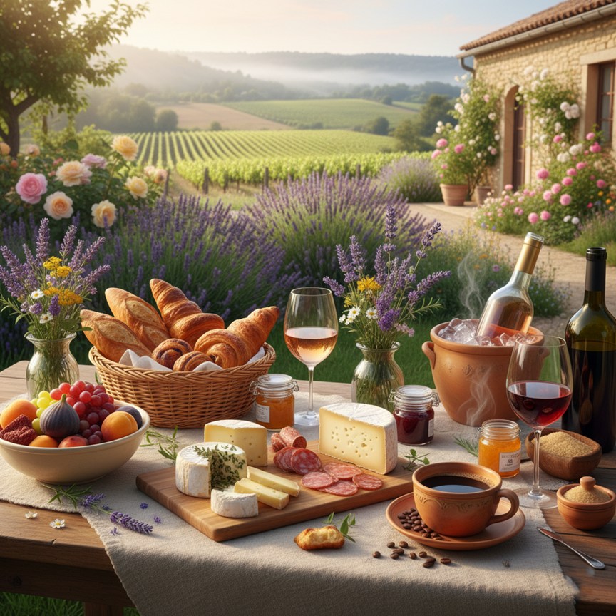  Levandule, víno a káva: trojice, která voní domovem