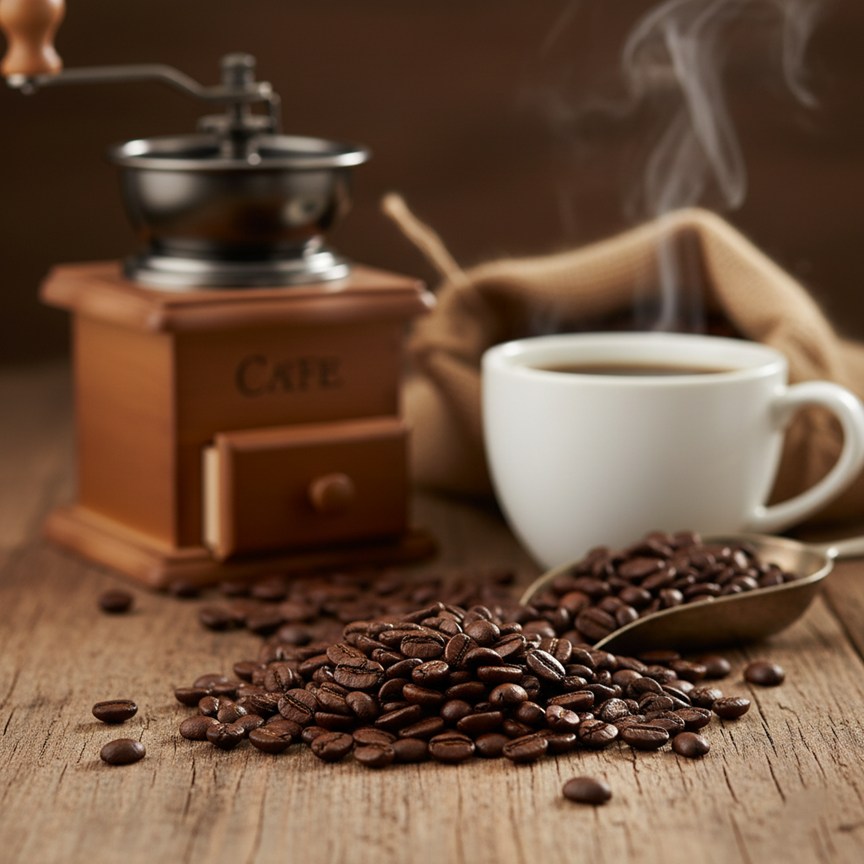 čerstvá česká káva